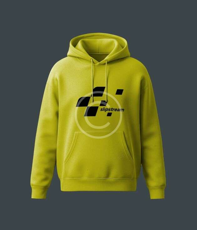 Lime racing hoodie
